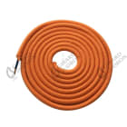 Girard Sudron - Cable Textile Rond 2x0,75mm2 Double Isolation Orange 2 Mtres