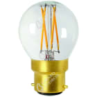 Girard Sudron - Sphrique G45 Filament LED 5W B22 2700k 520Lm Dim. Cl.
