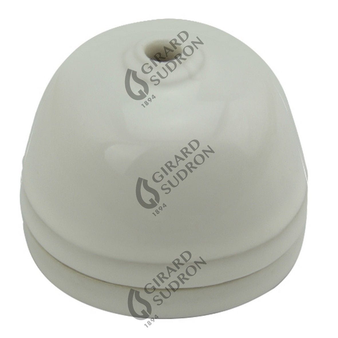 Girard Sudron - Rosace porcelaine D68mm noir