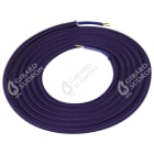 Girard Sudron - Cable text. rond 2 x 0.75mm2 L.2m violet
