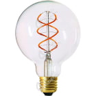 Girard Sudron - Globe G95 Filament LED TWISTED 4W E27 2000k 240Lm Dim. Cl.