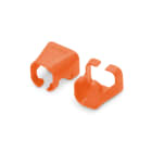 Assmann Electronic - Clips de couleur pour câbles RJ45 couleur orange, paquet de 100 pièces