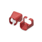 Assmann Electronic - Clips de couleur pour câbles RJ45 couleur rouge, paquet de 100 pièces