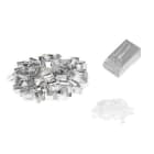 Assmann Electronic - Connecteur modulaire CAT6 x100, 8P8C, non blindé pour câble rond, en 2 parties