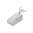 Assmann Electronic - Connecteur modulaire CAT 6A, 8P8C, blindé pour conducteurs massifs AWG 22 - 23