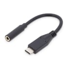 Assmann Electronic - Adap. audio USB3.1 C M - 3.5mm F 0.2m CE noir
