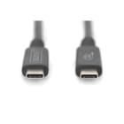 Assmann Electronic - Câble connexion USB 4 C-C MM 8K@60Hz PD3.1 40Gbit 1m noir