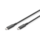 Assmann Electronic - Câble connexion USB 4 C-C MM 8K@60Hz PD3.1 40Gbit 1m noir