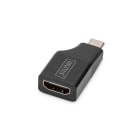 Assmann Electronic - Adaptateur USB type C vers HDMI type A, 4K/30 Hz Boîtier aluminium, noir