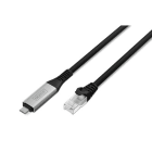 Assmann Electronic - Câble USB-C - RJ45 CAT6 S/FTP, 1 Gbit/s, 5m Gaine USB 3.2 Gen1, LSZH