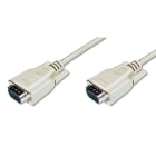 Assmann Electronic - Câble de connexion écran VGA HD15 M/M 1.8m 3CF beige