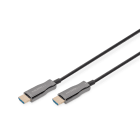 Assmann Electronic - Câble hybride fibre optique HDMI AOC, Type A MM, 15m, UHD 4K@60Hz, CE, noir