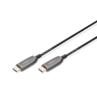 Assmann Electronic - Cable de raccordement hybride fibre optique HDMI AOC, type A M-M, 10 m, UHD 8K@6