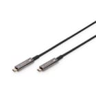 Assmann Electronic - Cable fibre optique hybride AOC 20m USB 3.1 Type C-C USB SPEC, 4K - 60 Hz