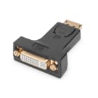Assmann Electronic - Adaptateur DP - DVI-I (24-5) M/F verrouillage CE noir