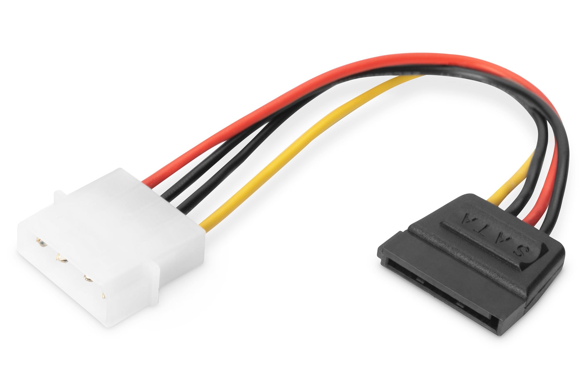 Assmann Electronic - Internal power supply cable 0.15m, IDE - SATA 15pin connector, CCS