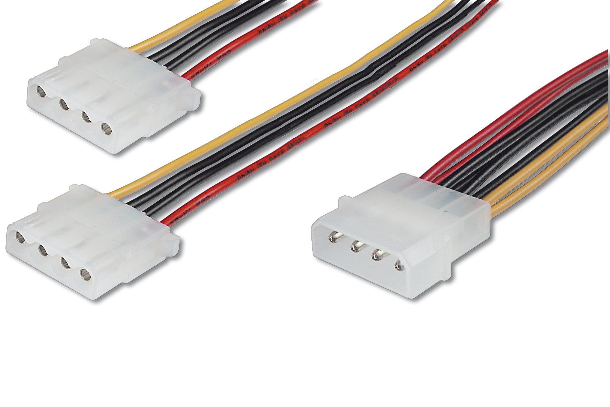 Internal Y-power supply cable 0.20m, IDE - 2x IDE connector Assmann ...