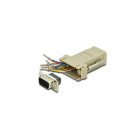 Assmann Electronic - Adaptateur RS232, DB9, RJ45, modulaire DB9 M, RJ45 F