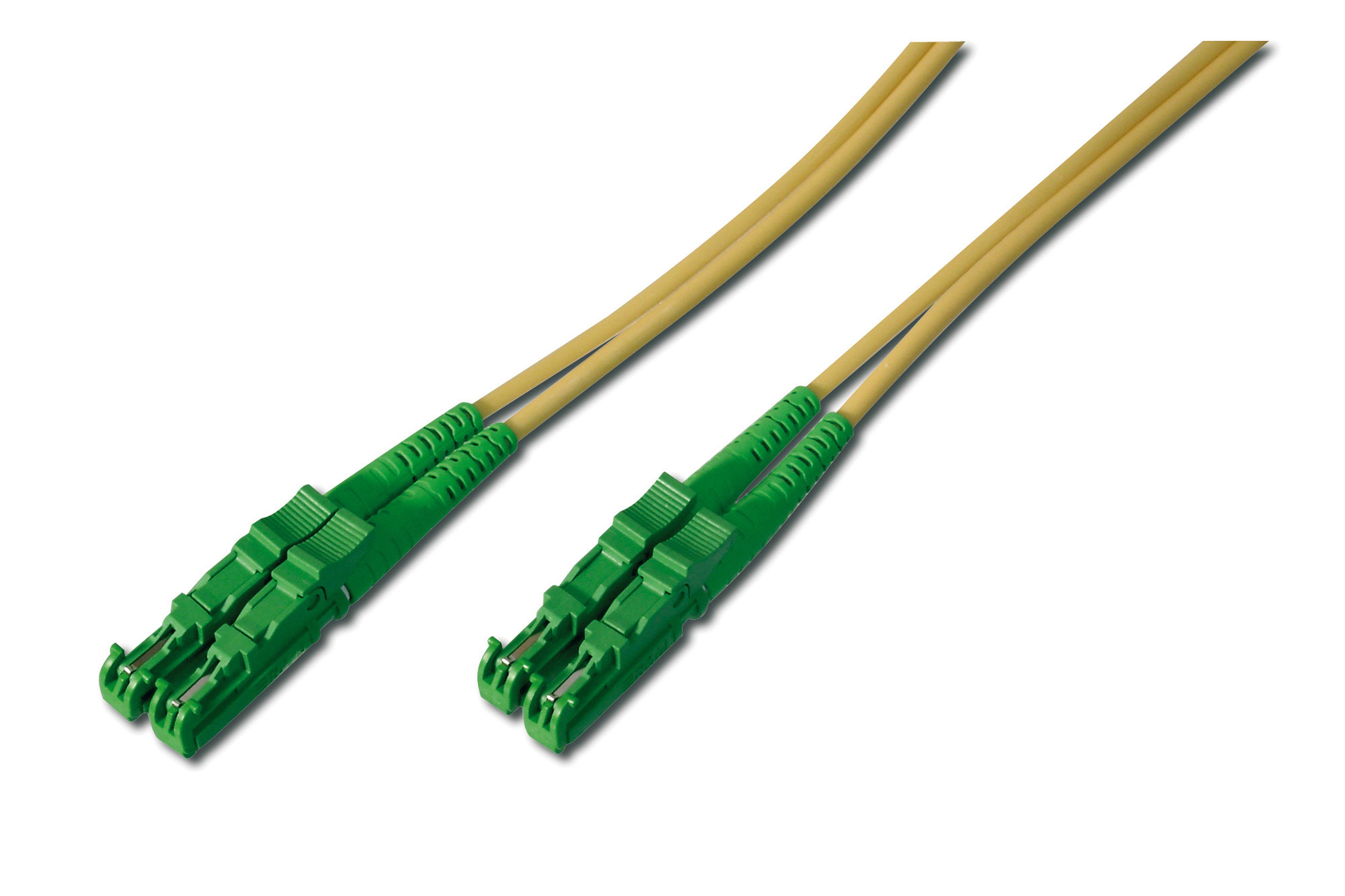 Assmann Electronic - Câble patch FO duplex, E2000 (APC) to E2000 (APC) R+M, SM OS2 09/125 µ, 1 m