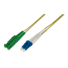 Assmann Electronic - Câble patch FO duplex, E2000 (APC) to LC (PC) R+M, SM OS2 09/125 µ, 3 m
