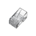 Assmann Electronic - Connecteur modulaire pour câble plat 6P6C non blindé, 6 µ or