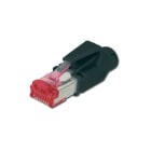 Assmann Electronic - Connecteur enfichable modulaire CAT6 HIROSE TM 21 8P8C, blindé pour câble rond