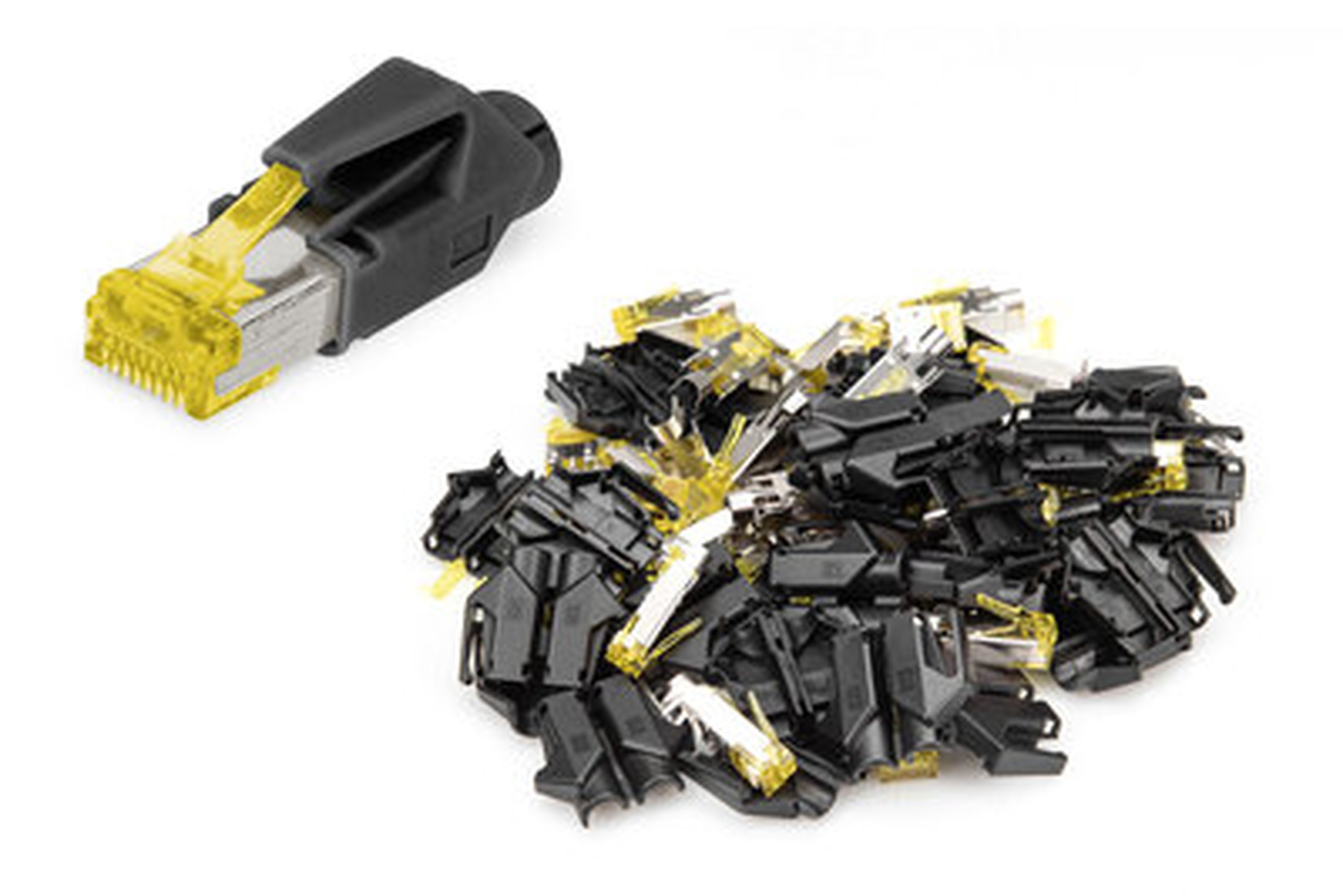 Assmann Electronic - Connecteur modulaire Hirose TM31 CAT6A TM31 8P8C, blindé pour câble rond x50