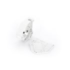 Assmann Electronic - Adaptateur 1 Keystone Module, IP20 ressort de mise à la terre, couvercle latéral