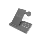 Assmann Electronic - Station de charge 3-en-1 sans fil Apple iWatch, Airpods, iPhone