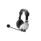 Assmann Electronic - Casque stéréo, avec microphone 1,8m, réglage du volume, 2x3,5mm prises stéréo
