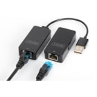 Assmann Electronic - Extenseur USB, USB 2.0, 50m pour utilisation Cat. 5/5e/6 (UTP, STP ou SFT)
