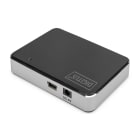 Assmann Electronic - USB 2.0, Hub 4 ports, 4x USB A/F, 1x USB B mini/F câble USB A/M vers mini 5P