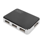 Assmann Electronic - USB 2.0, Hub 4 ports, 4x USB A/F, 1x USB B mini/F câble USB A/M vers mini 5P