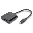 Assmann Electronic - Adaptateur USB Type-C vers HDMI, 4K/30Hz noir