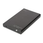 Assmann Electronic - Boîtier SDD/HDD SATA 2,5" USB2 pour HDD SATA II 2.5", alu., sans alim