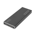 Assmann Electronic - Boîtier externe SSD M2 USBC 3.1 B-Key, alu noir chipset EP9461E