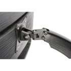 Assmann Electronic - Support écrans LCD/LED jusqu'à 27" , ressort à gaz flexible, 6,5 kg VESA 100x100