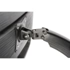 Assmann Electronic - Support écrans LCD/LED jusqu'à 27" , ressort à gaz flexible, 6,5 kg VESA 100x100