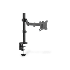 Assmann Electronic - Support écran simple universel avec fixation par serrage 17-32" 8 kg, noir
