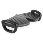 Assmann Electronic - Repose-pieds actif à bascule ergonomique, 10 kg max, noir