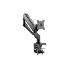 Assmann Electronic - Support de bureau pour écran avec ressort à gaz 35 pouces, 15 kg max., noir