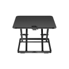 Assmann Electronic - Bureau ergonomique, assis/debout, 6 hauteurs : 45 ? 405 mm, surface : 67 x 47 cm