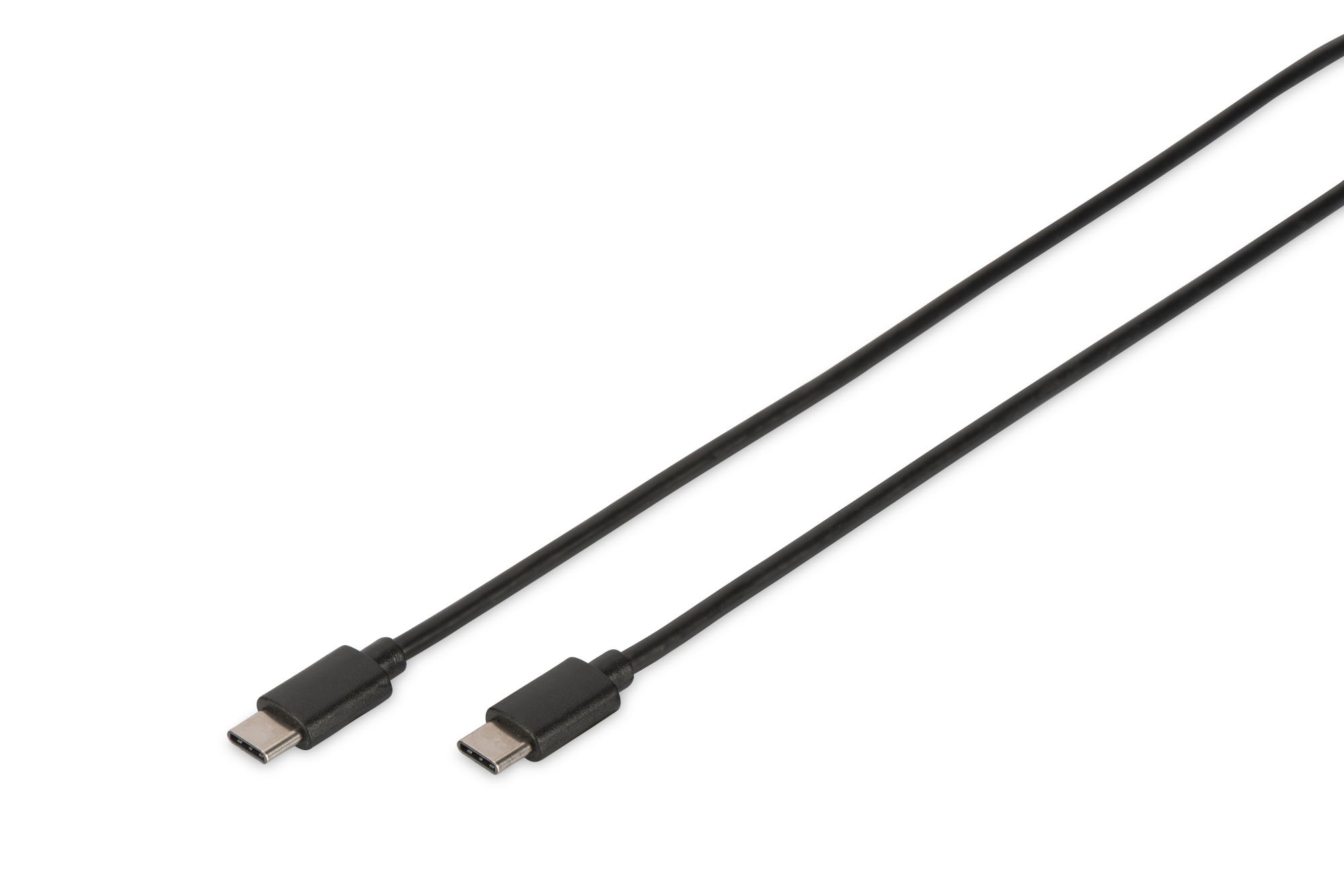 Assmann Electronic - USB Type-C connection cable, type C to C M-M, 1.8m, 3A, 480MB, 2.0, bl