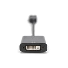 Assmann Electronic - Câble DisplayPort, DP ? DVI 24+5 M/F, 0,15m, verrouillage, compat. DP 1.1, noir