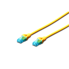 Assmann Electronic - Câble de brassage CAT5E U-UTP, PVC AWG 26/7, longueur 2 m, couleur jaune