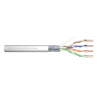 Assmann Electronic - Câble d'instal. CAT5E F-UTP, 100 MHz Eca PVC, AWG 24/1, carton 305 m, Sx gris