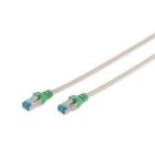 Assmann Electronic - Câble de brassage CAT5E SF-UTP croisé 2m, Cu, PVC AWG 26/7, gris