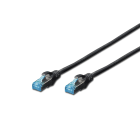 Assmann Electronic - Câble de brassage CAT5E SF-UTP, PVC AWG 26/7, longueur 2 m, couleur noir