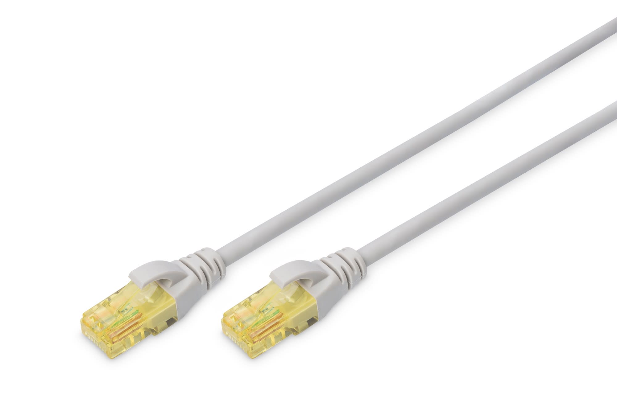 Assmann Electronic - Câble de brassage U-UTP, Cu, LSZH AWG 26/7, longueur 1 m, couleur grise