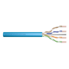 Assmann Electronic - CAT6A U-UTP, 500 MHz Eca (EN 50575), AWG 23/1, bobine de 500 m, Sx, bleu